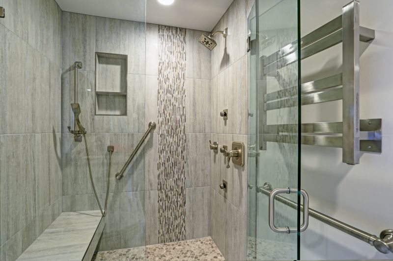 Modern Shower with Niche Storage